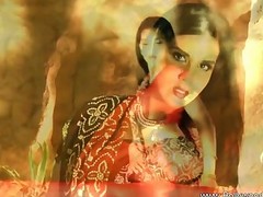 nghiệp dư Babe brunette giống cọp ở mỹ khiêu vũ